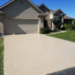 Acrylic Chip concrete driveway