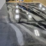 Metallic Epoxy Coated Floor in Columbus OH